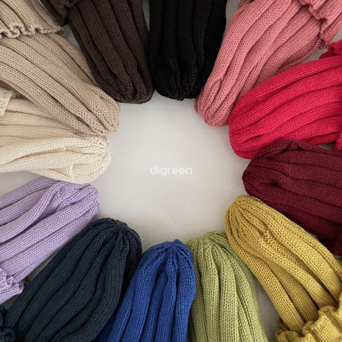 Digreen - Korean Children Fashion - #kidsshorts - Rib Beanie