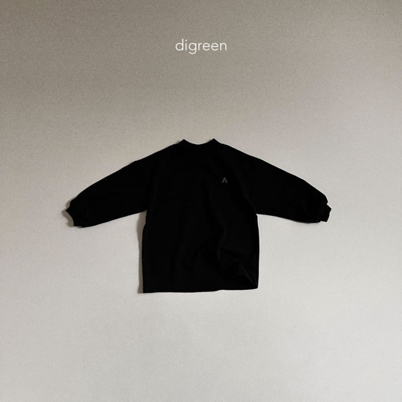 Digreen - Korean Children Fashion - #kidsstore - A Half Neck Tee - 7