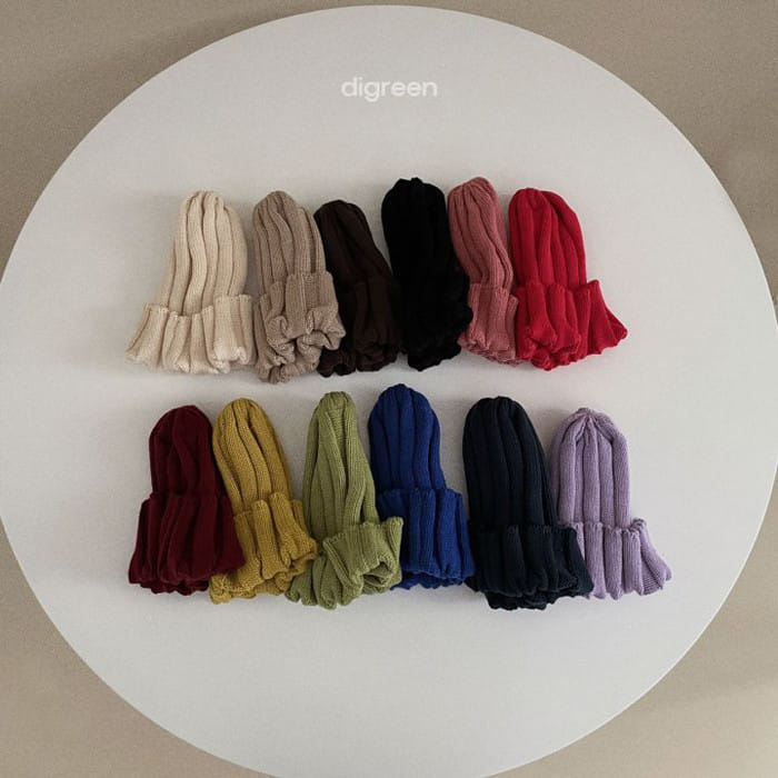 Digreen - Korean Children Fashion - #kidsstore - Rib Beanie - 2