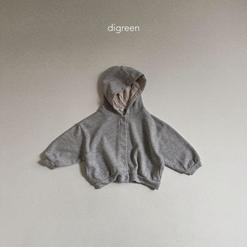 Digreen - Korean Children Fashion - #kidsstore - Lala Hoody Zip Up - 4