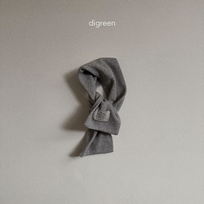 Digreen - Korean Children Fashion - #kidsstore - Waffle Scarf - 4
