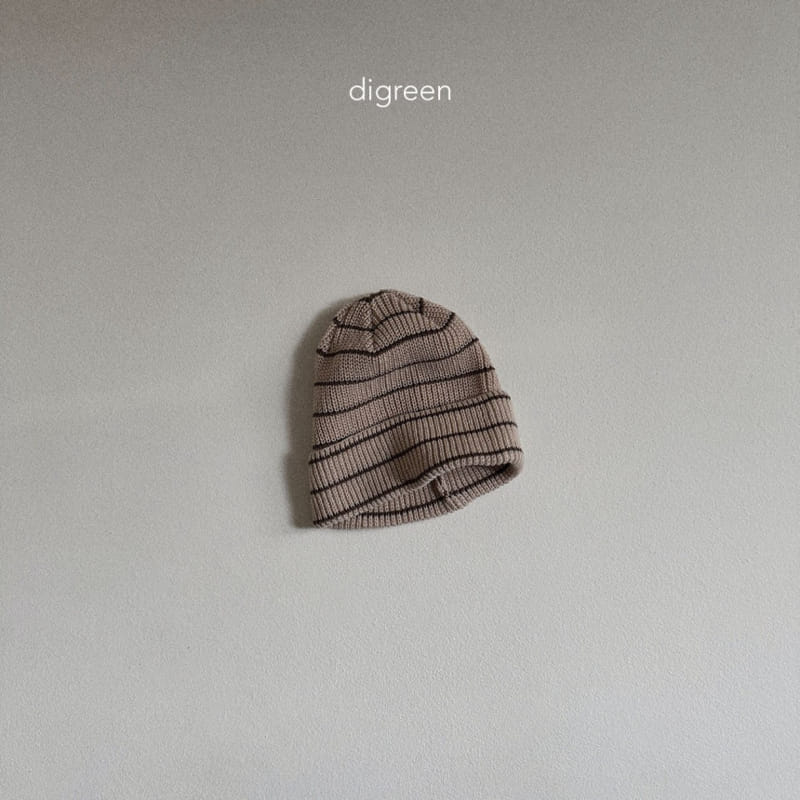Digreen - Korean Children Fashion - #kidzfashiontrend - Line Beanie - 3