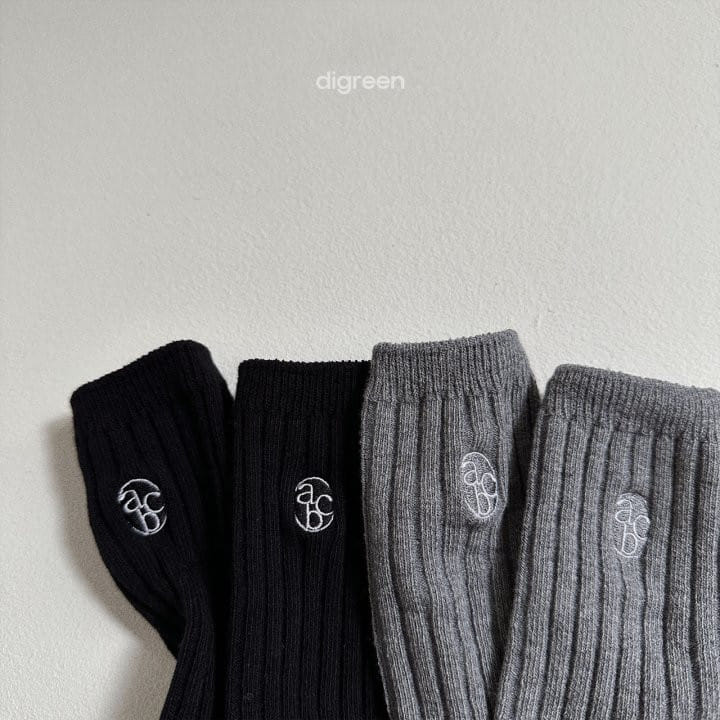 Digreen - Korean Children Fashion - #kidzfashiontrend - ABC Socks - 8