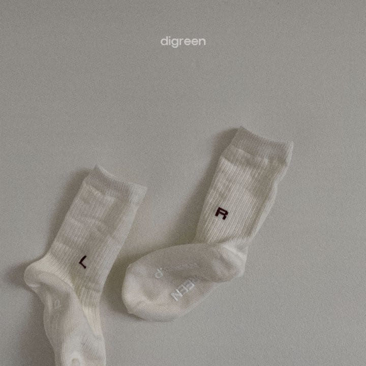 Digreen - Korean Children Fashion - #kidzfashiontrend - R L Socks - 7