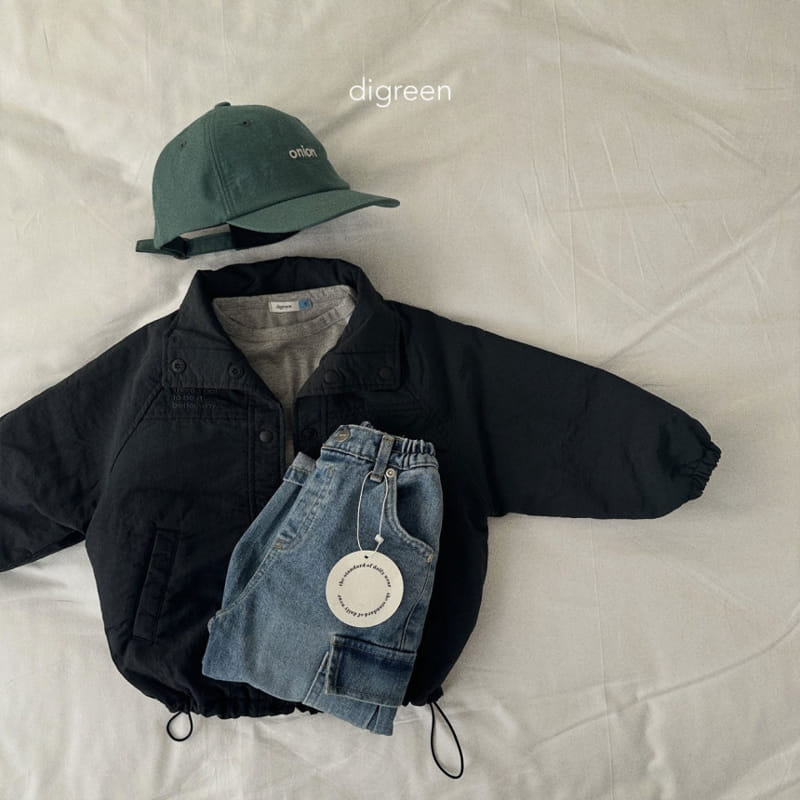 Digreen - Korean Children Fashion - #littlefashionista - Cargo Denim Pants - 9