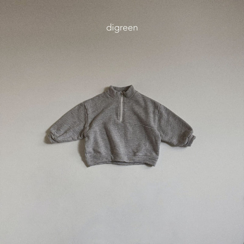 Digreen - Korean Children Fashion - #littlefashionista - Boca Half Open Zip Up - 7
