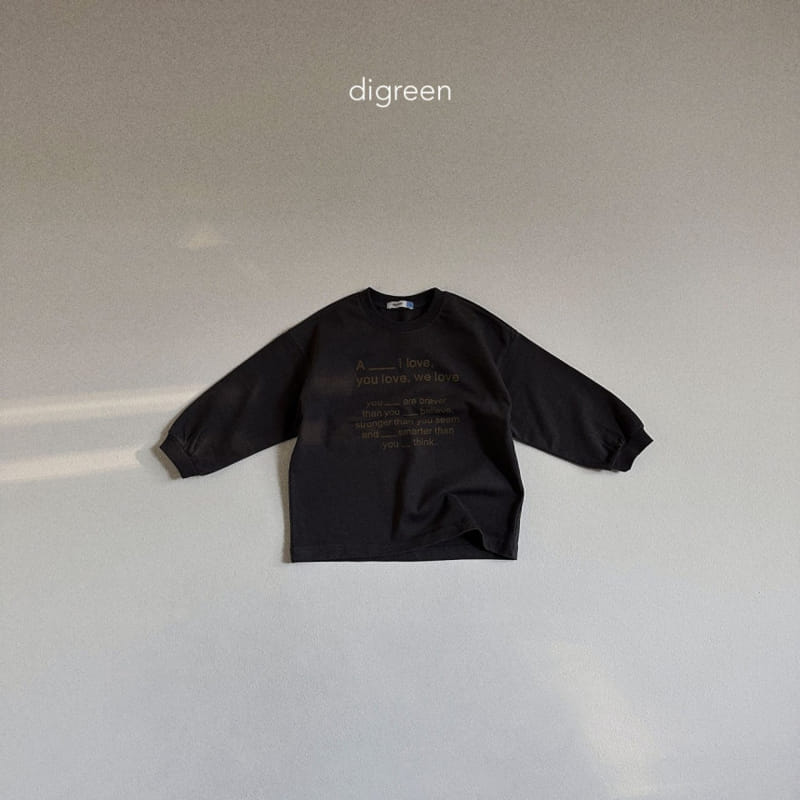 Digreen - Korean Children Fashion - #littlefashionista - Love Tee - 7