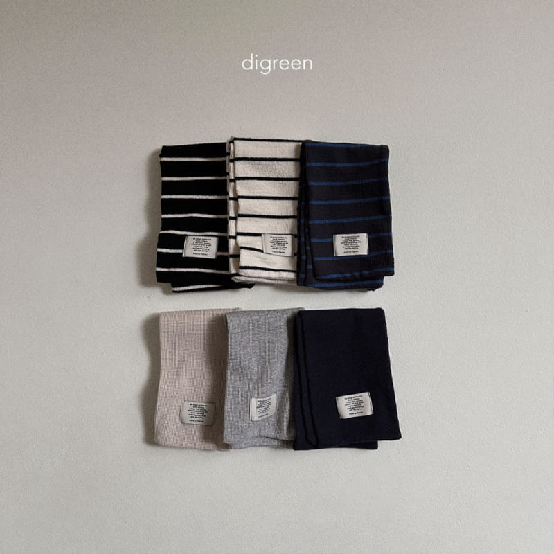 Digreen - Korean Children Fashion - #littlefashionista - Waffle Scarf - 6