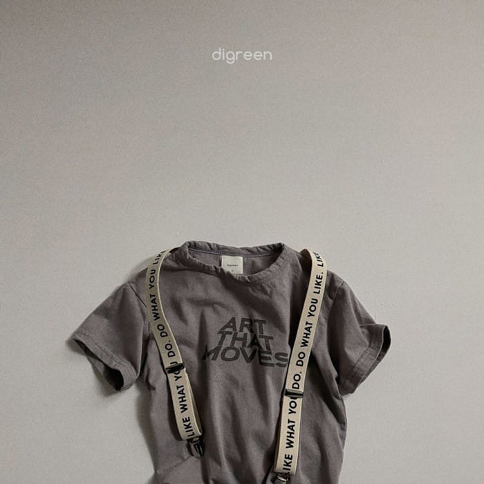 Digreen - Korean Children Fashion - #littlefashionista - Lettering Suspenders - 8
