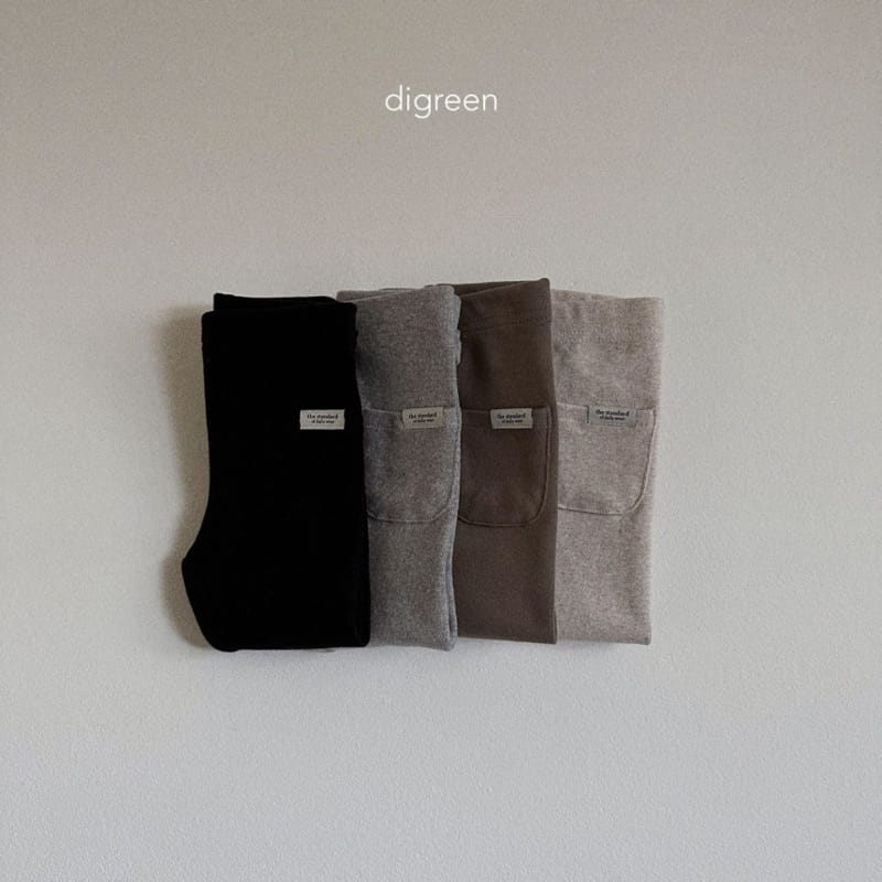 Digreen - Korean Children Fashion - #littlefashionista - Pocket Leggings - 3