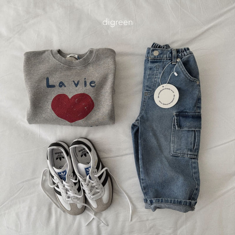Digreen - Korean Children Fashion - #magicofchildhood - Cargo Denim Pants - 10