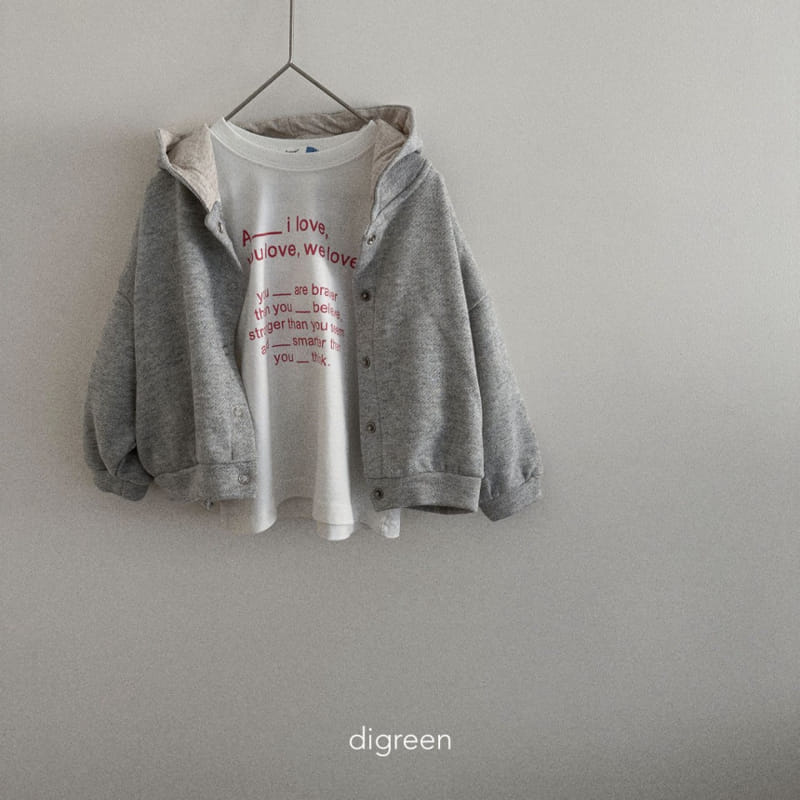 Digreen - Korean Children Fashion - #magicofchildhood - Lala Hoody Zip Up - 7