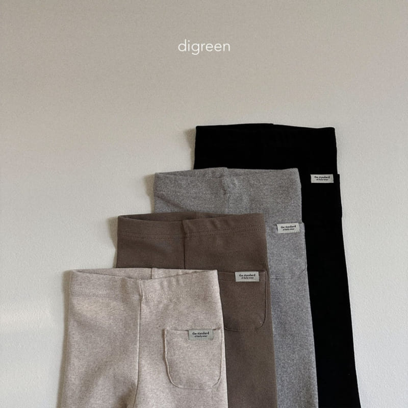 Digreen - Korean Children Fashion - #littlefashionista - Pocket Leggings - 4