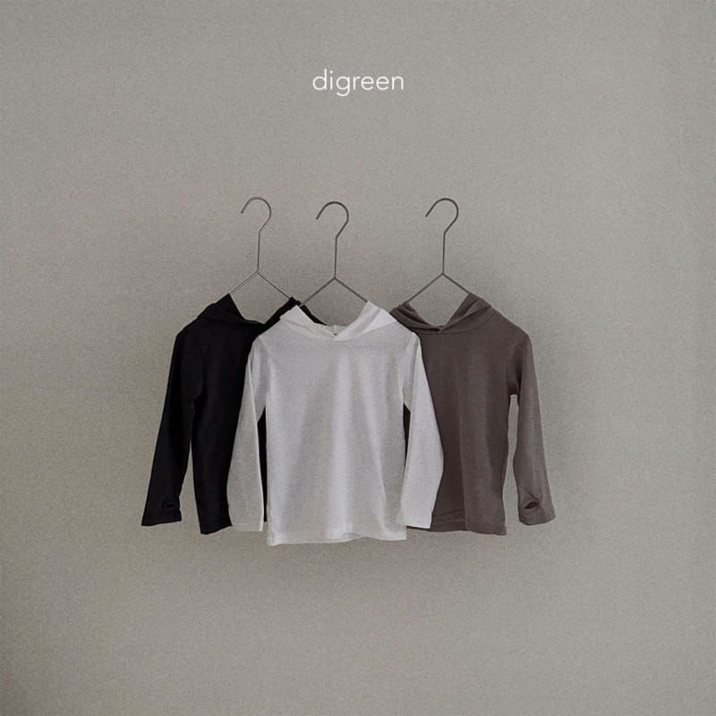 Digreen - Korean Children Fashion - #minifashionista - Layered Hoody Tee
