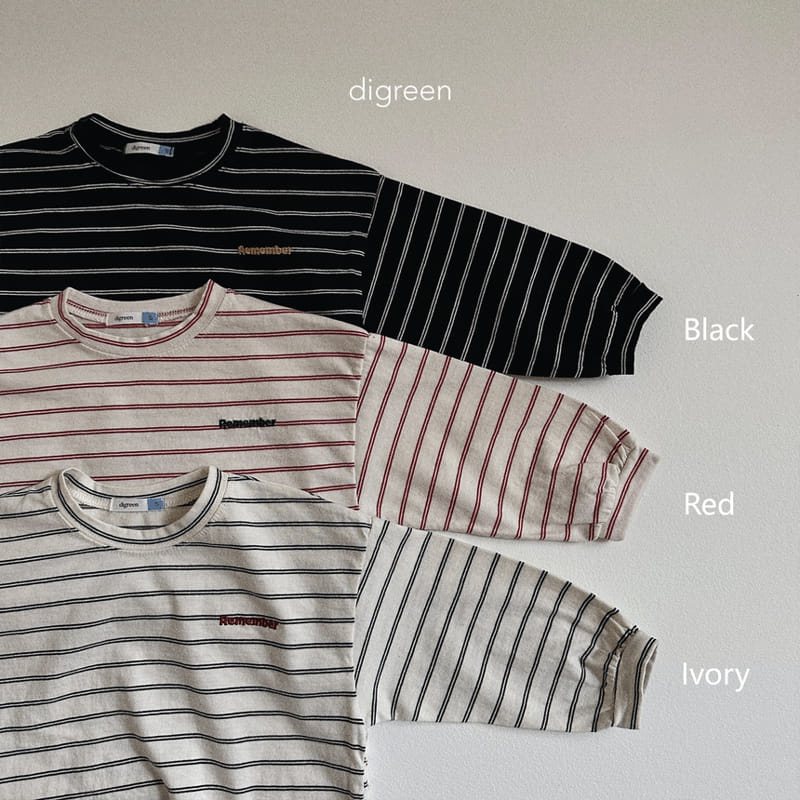 Digreen - Korean Children Fashion - #magicofchildhood - Remember Tee - 4