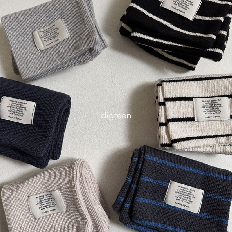 Digreen - Korean Children Fashion - #minifashionista - Waffle Scarf - 8