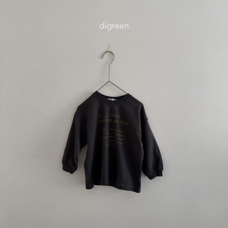 Digreen - Korean Children Fashion - #prettylittlegirls - Love Tee - 10