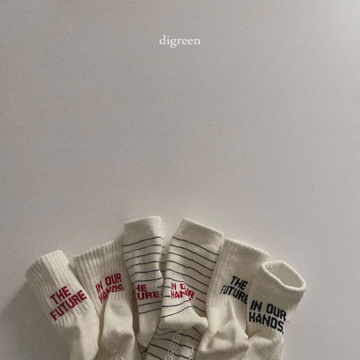 Digreen - Korean Children Fashion - #prettylittlegirls - Future Socks - 2