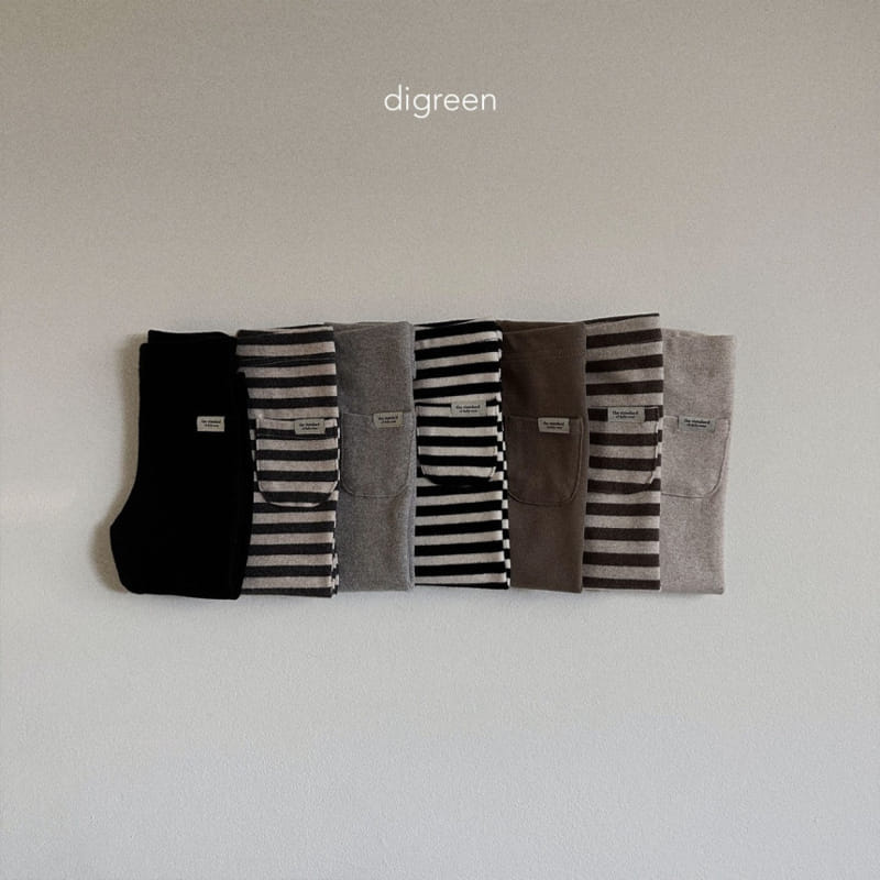Digreen - Korean Children Fashion - #todddlerfashion - ST Pocket Leggigns - 8