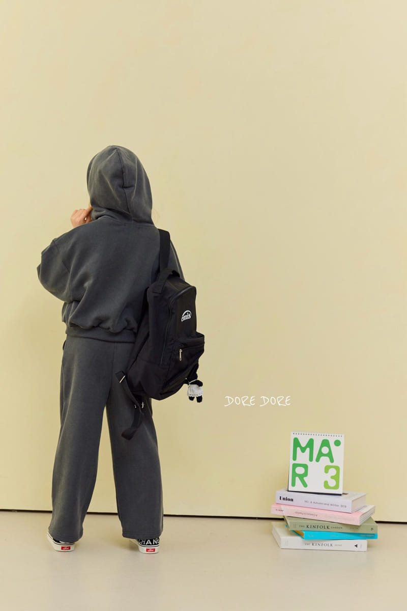 Dore Dore - Korean Children Fashion - #Kfashion4kids - Pigment Crop Hoody - 3