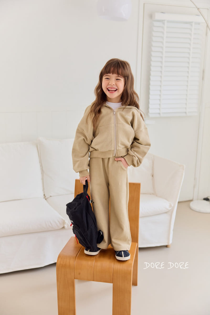 Dore Dore - Korean Children Fashion - #minifashionista - Pigment Crop Hoody - 6