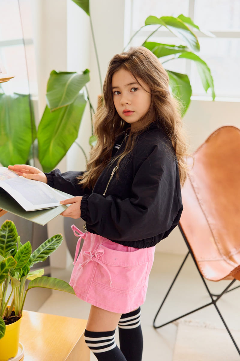Dore Dore - Korean Children Fashion - #minifashionista - Banding Flying Jacket - 8