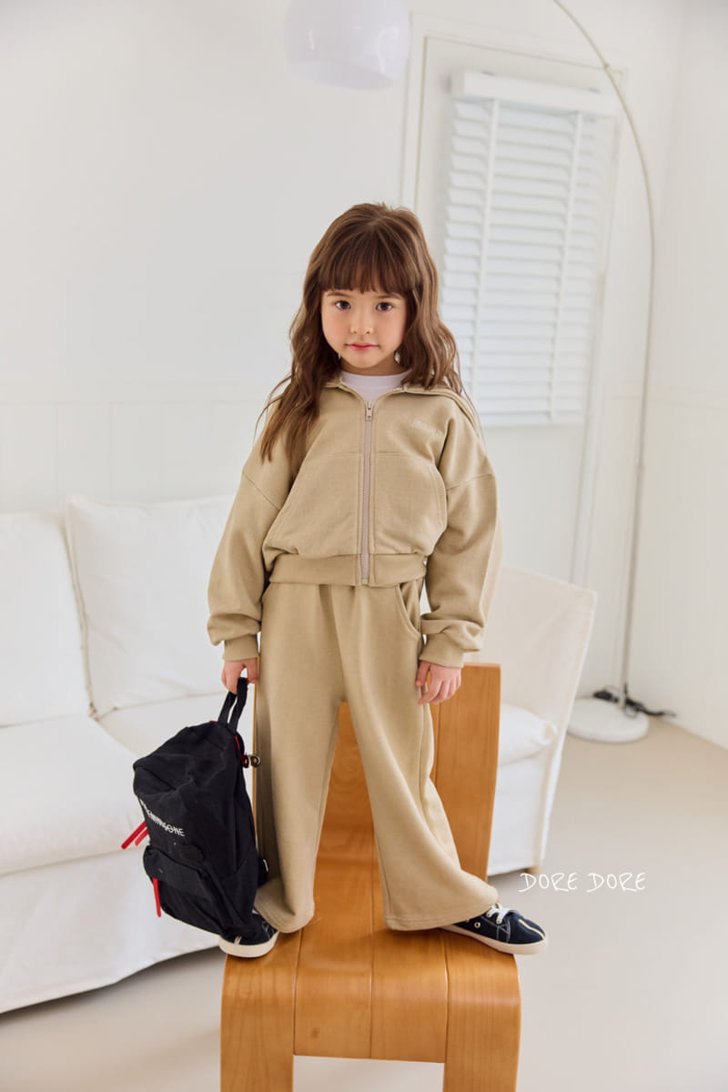 Dore Dore - Korean Children Fashion - #prettylittlegirls - Pigment Crop Hoody - 7
