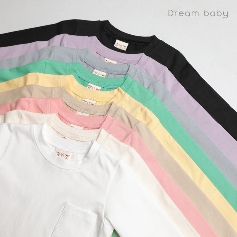 Dream Baby - Korean Children Fashion - #kidzfashiontrend - Tight Pocket Tee - 2