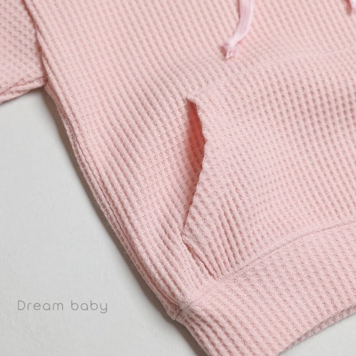Dream Baby - Korean Children Fashion - #minifashionista - Waffle Hoody Tee - 7