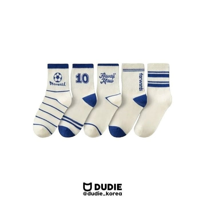 Dudie - Korean Children Fashion - #childrensboutique - Soccer Five Type Set - 7
