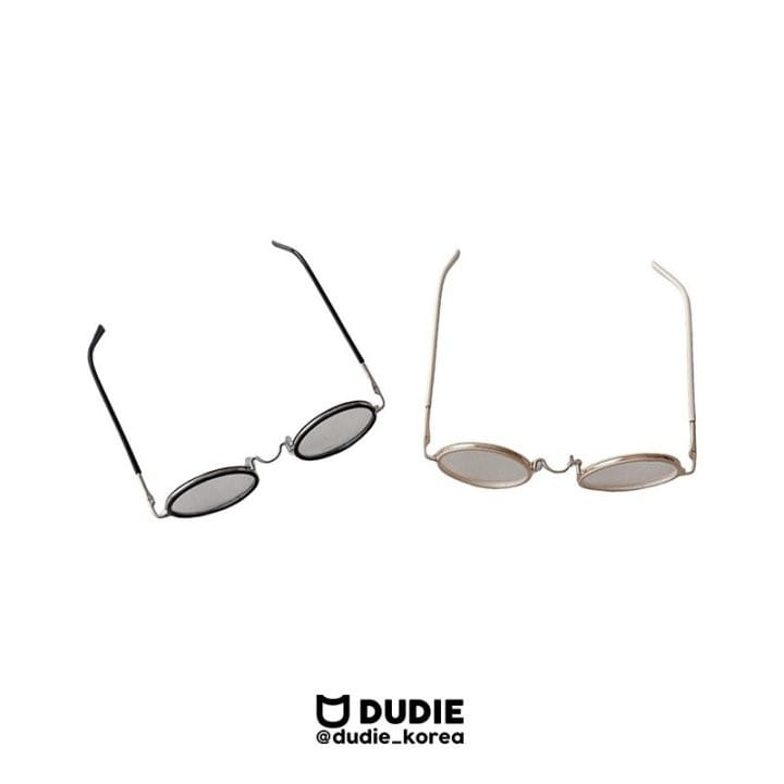 Dudie - Korean Children Fashion - #littlefashionista - Circle Glasses - 5