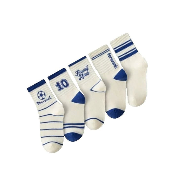 Dudie - Korean Children Fashion - #prettylittlegirls - Soccer Five Type Set - 2