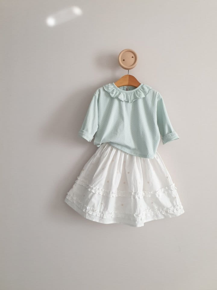 Eclair - Korean Children Fashion - #kidzfashiontrend - Dot Tee - 4