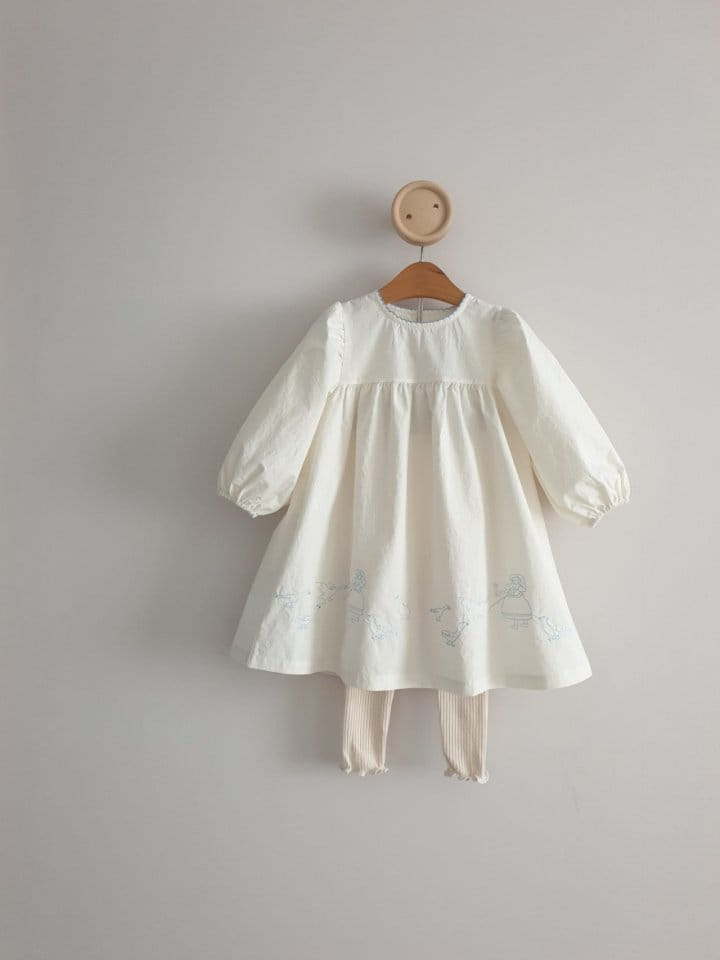 Eclair - Korean Children Fashion - #kidzfashiontrend - Dudu One-Piece  - 4