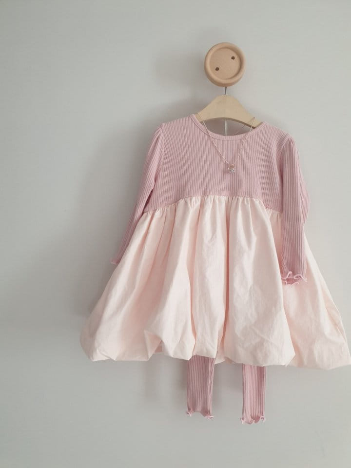 Eclair - Korean Children Fashion - #childofig - Cream One-Pice - 5