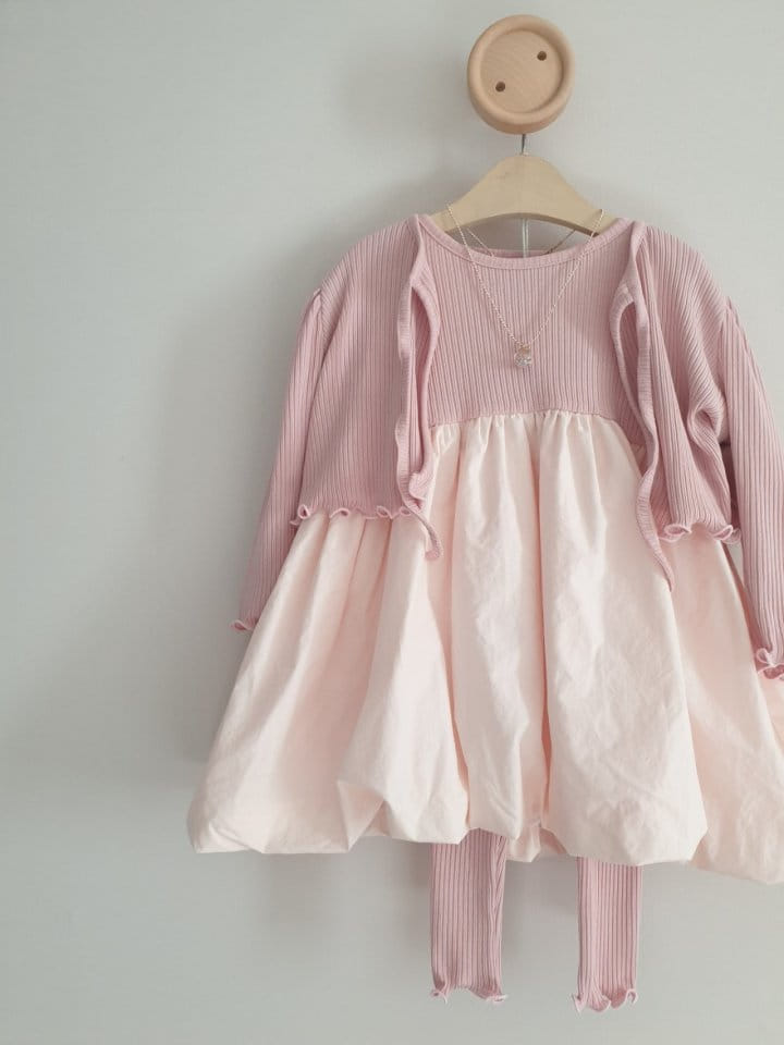 Eclair - Korean Children Fashion - #fashionkids - Cream One-Pice - 9