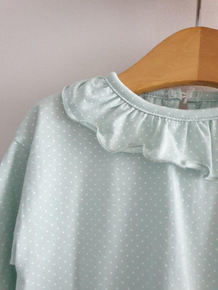Eclair - Korean Children Fashion - #kidsstore - Dot Tee - 2