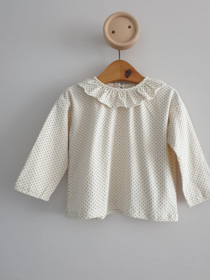 Eclair - Korean Children Fashion - #magicofchildhood - Dot Tee - 6