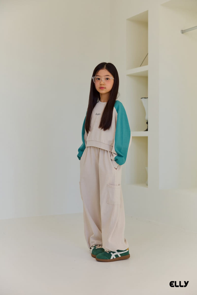 Ellymolly - Korean Children Fashion - #littlefashionista - Amoret Color Sweatshirt - 8