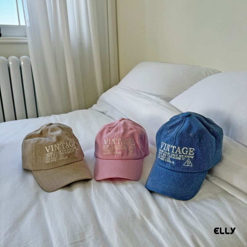 Ellymolly - Korean Children Fashion - #littlefashionista - Pig Vintage Ball Cap - 3
