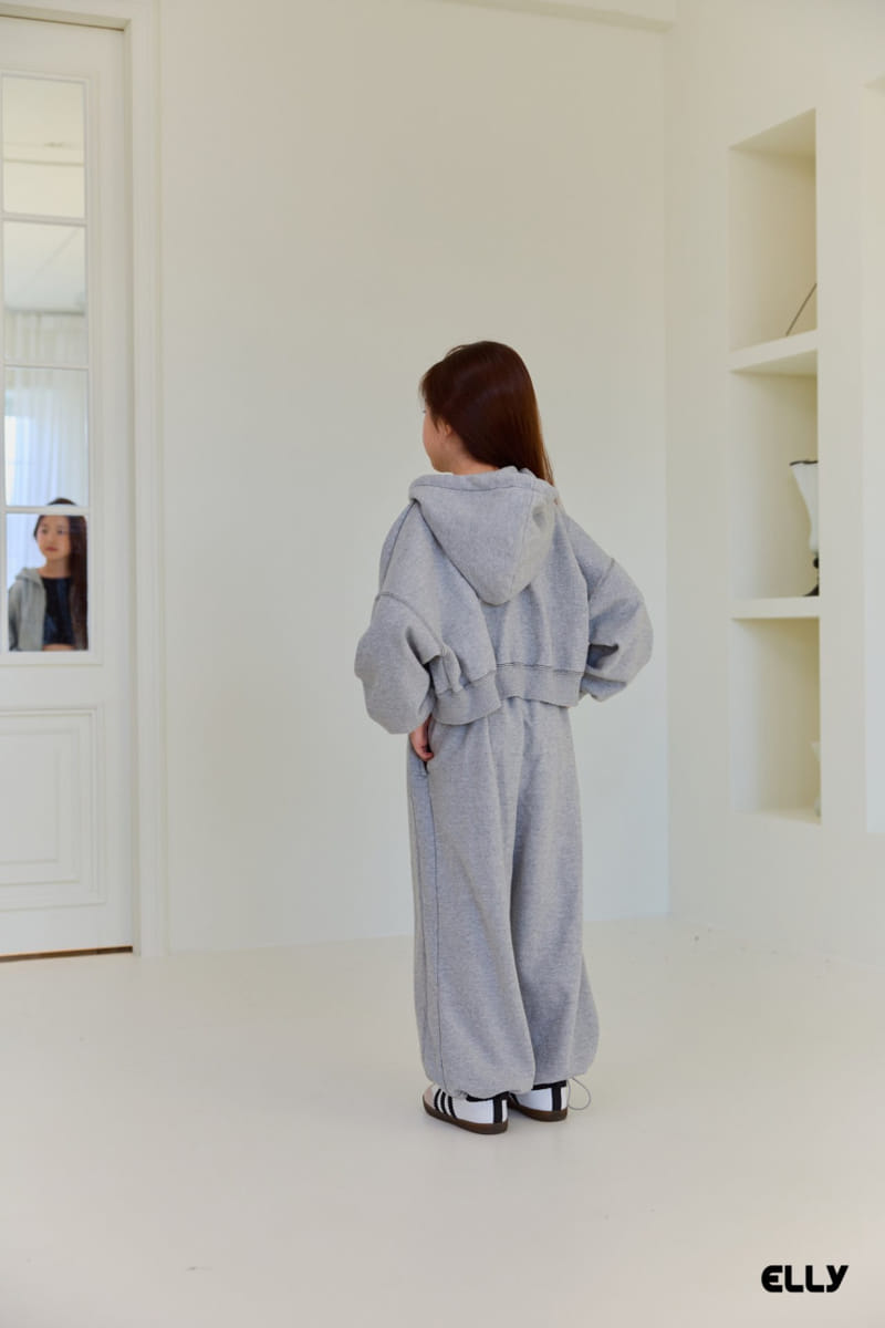 Ellymolly - Korean Children Fashion - #magicofchildhood - Ove Crop Hoody Zip Up - 10