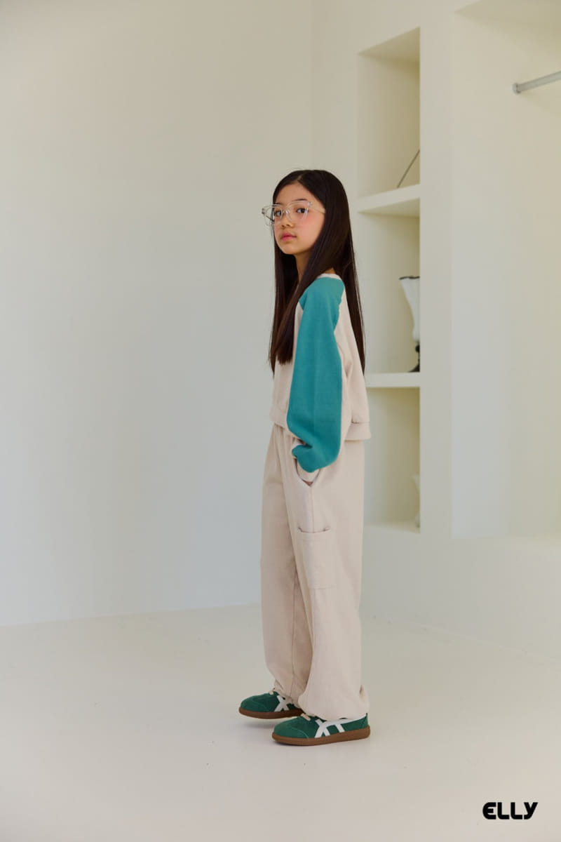 Ellymolly - Korean Children Fashion - #magicofchildhood - Amoret Color Sweatshirt - 9