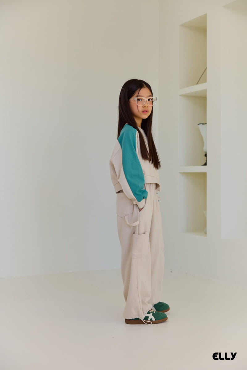 Ellymolly - Korean Children Fashion - #prettylittlegirls - Amoret Color Sweatshirt - 11