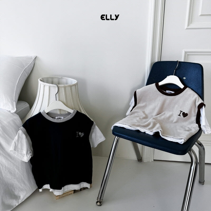 Ellymolly - Korean Children Fashion - #stylishchildhood - I Love Combi Tee - 3