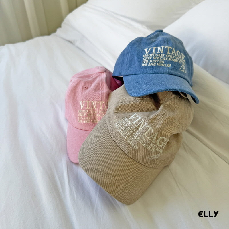 Ellymolly - Korean Children Fashion - #toddlerclothing - Pig Vintage Ball Cap - 8