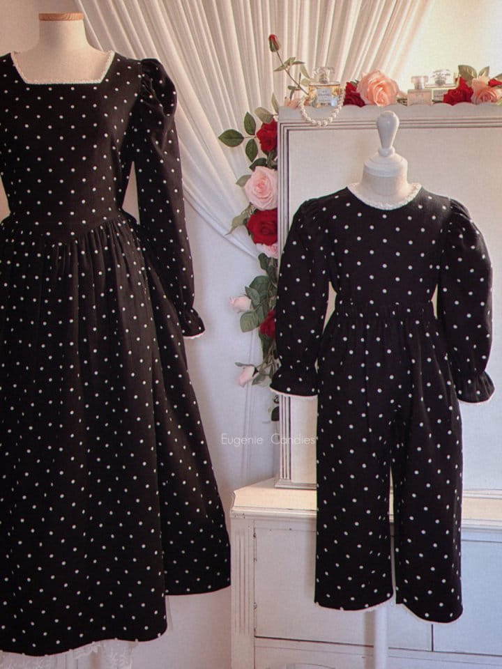 Eugenie Candies - Korean Children Fashion - #designkidswear - Sienna Dot Dress - 8