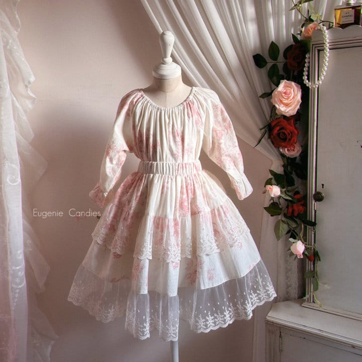 Eugenie Candies - Korean Children Fashion - #discoveringself - Erna Top Bottom Set - 2