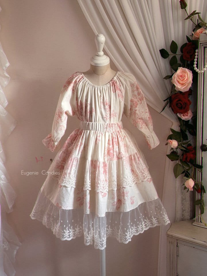 Eugenie Candies - Korean Children Fashion - #fashionkids - Erna Top Bottom Set - 4