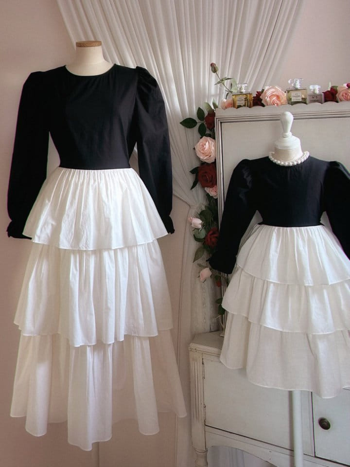 Eugenie Candies - Korean Children Fashion - #minifashionista - Sophie Cancan Dress - 2