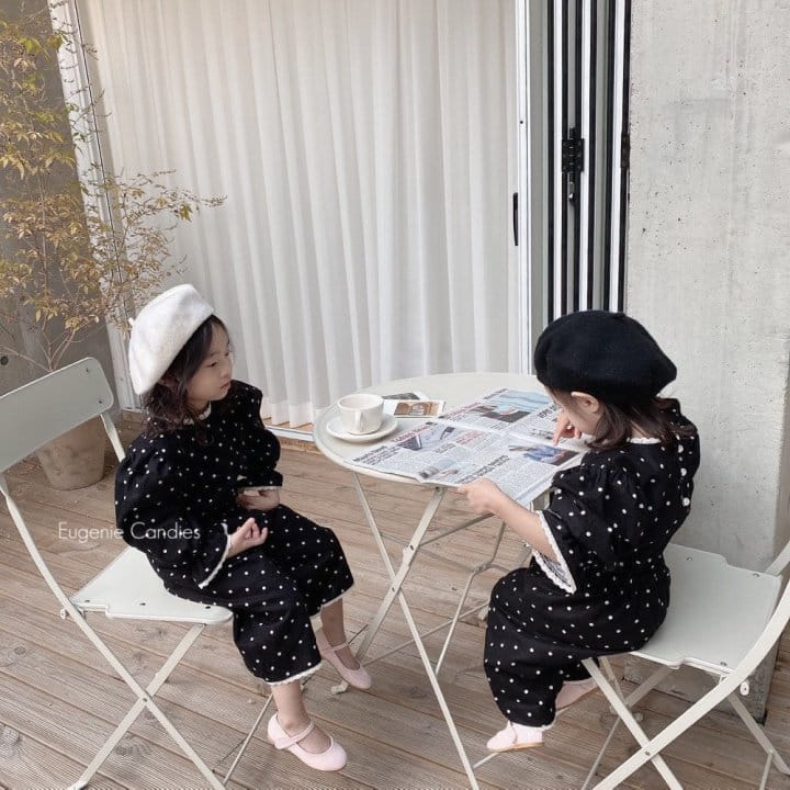 Eugenie Candies - Korean Children Fashion - #prettylittlegirls - Sienna Dot Dress - 2